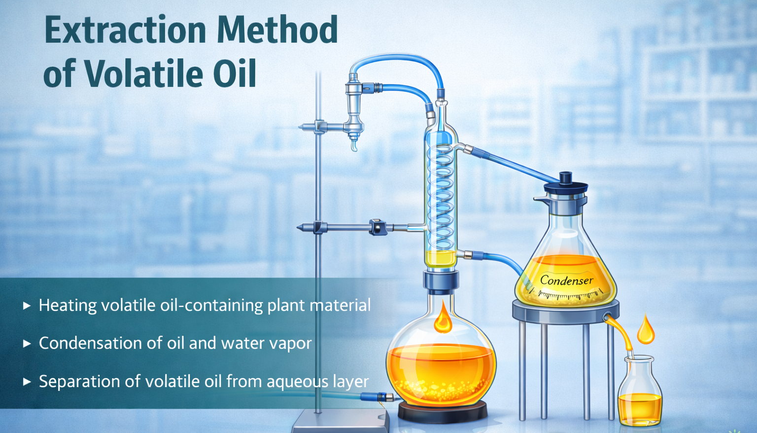 Extraction Method of Volatile Oil
