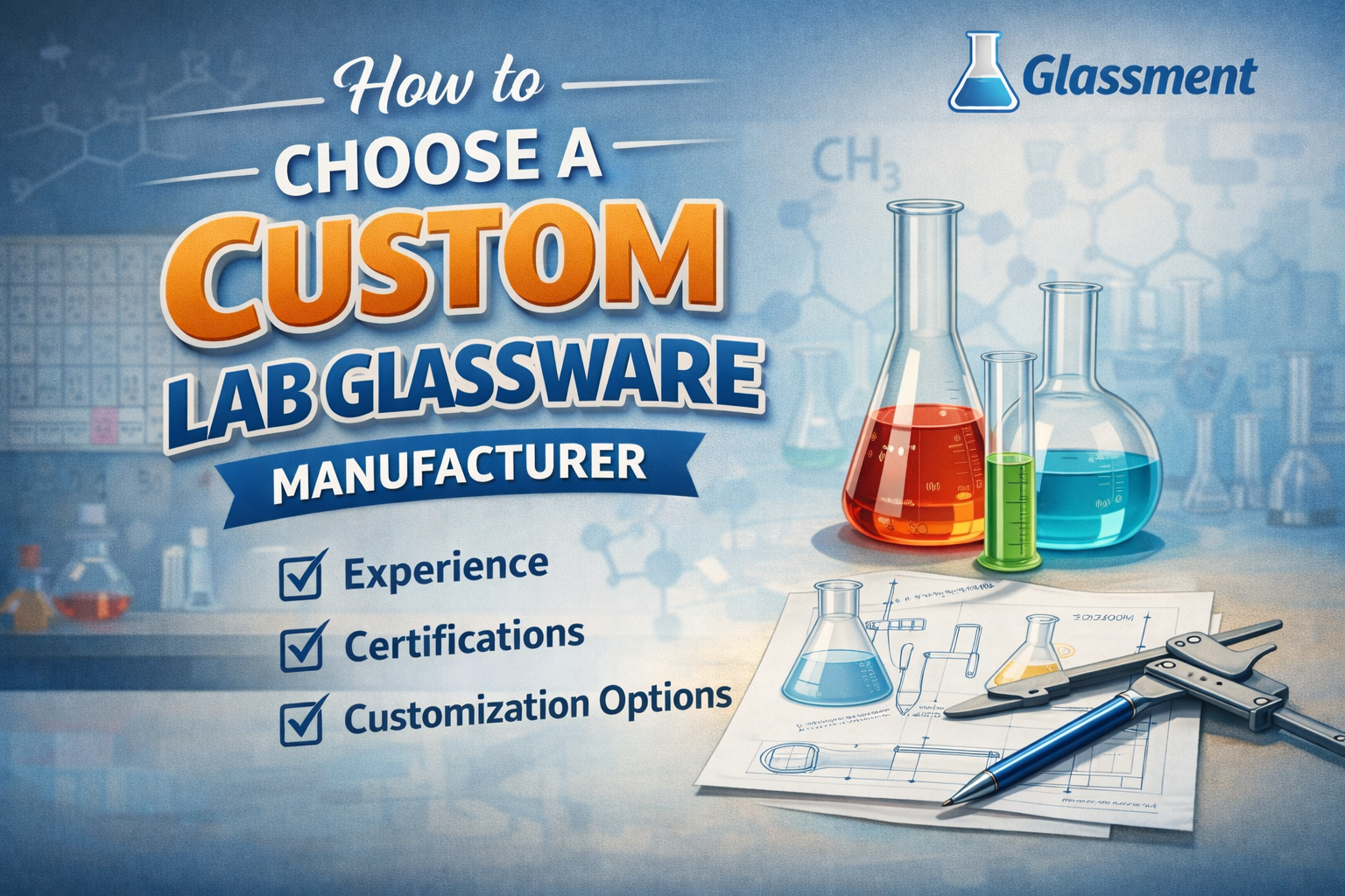 How to Choose a Custom Lab Glassware Manufacturer