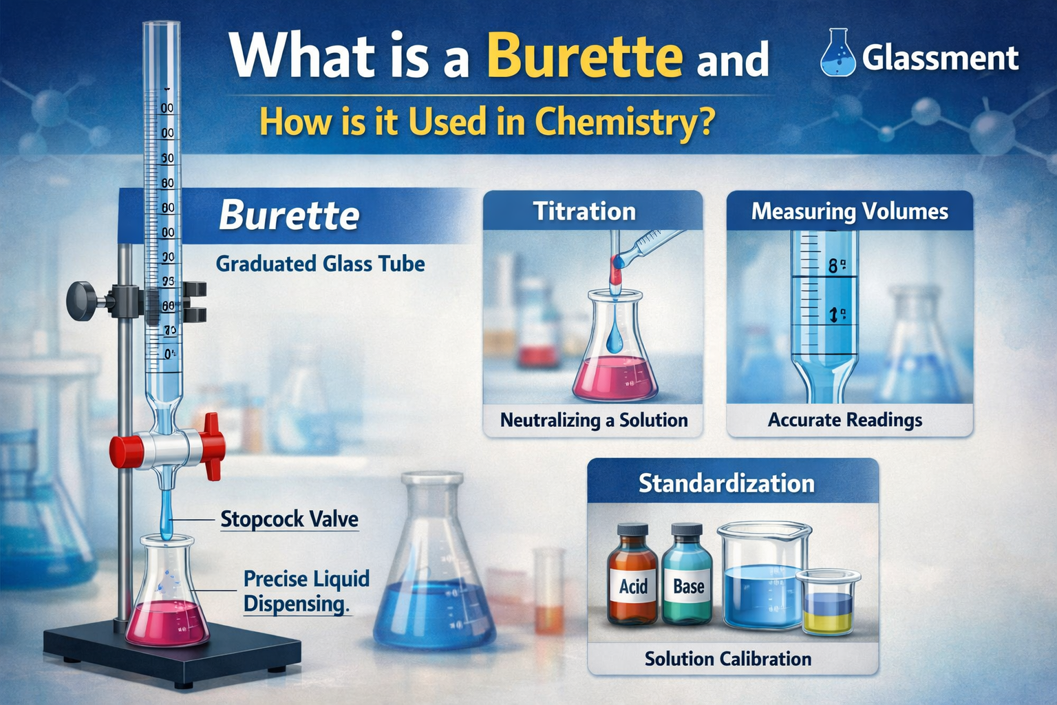What is a Burette and How is it Used in Chemistry