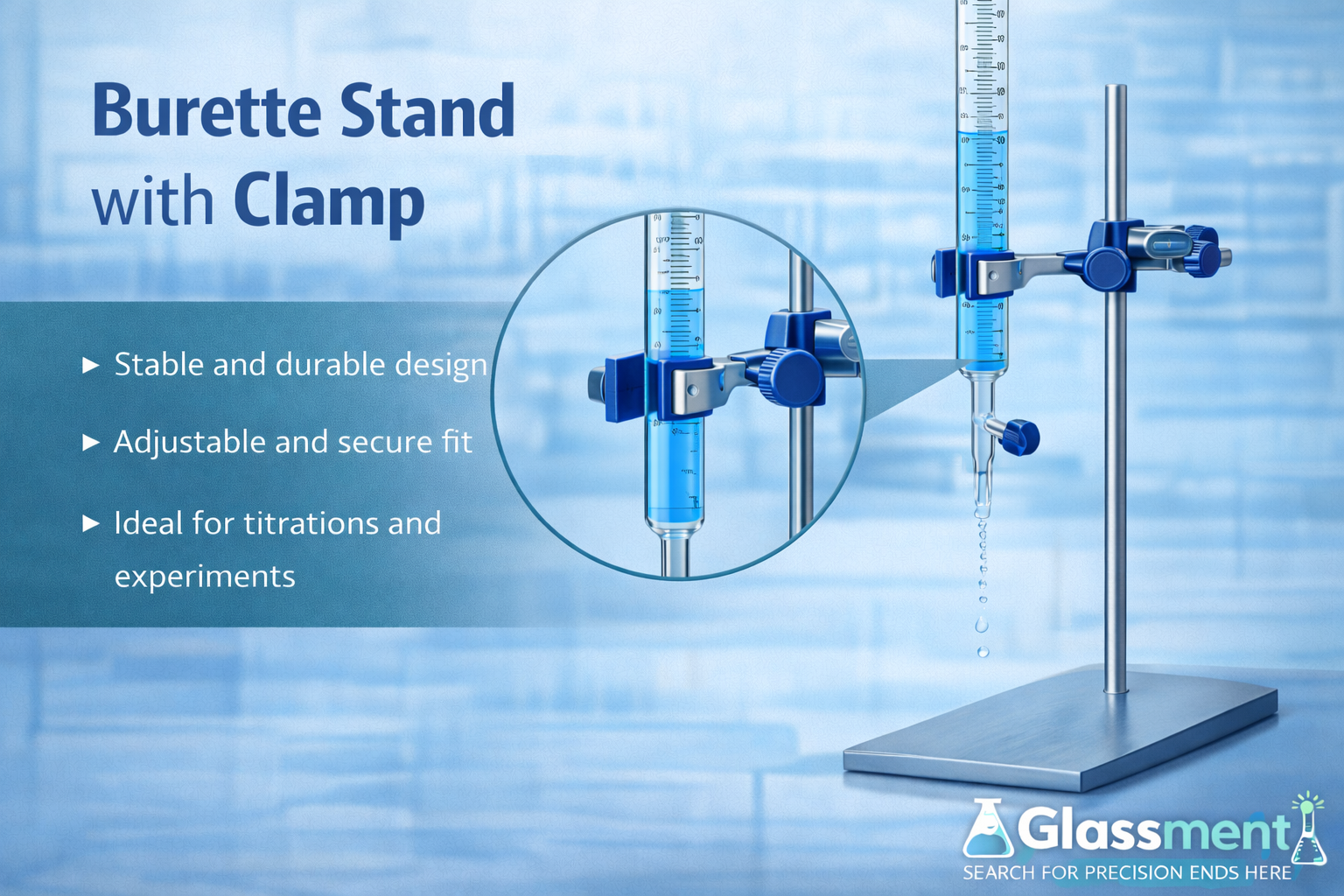 Burette Stand with Clamp