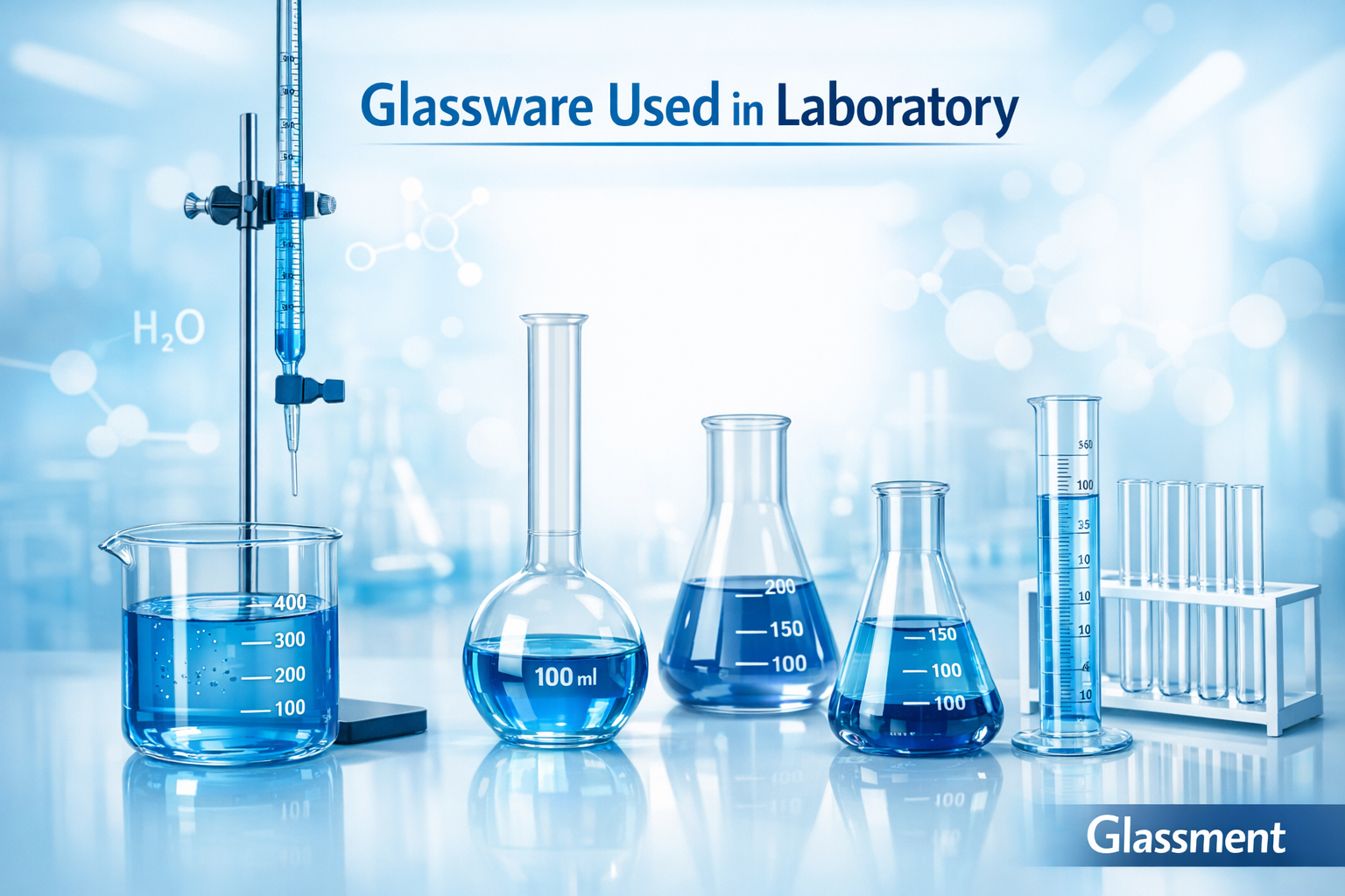 glassware used in laboratory