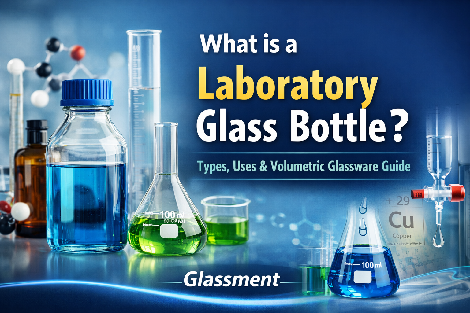 Laboratory Glass Bottle